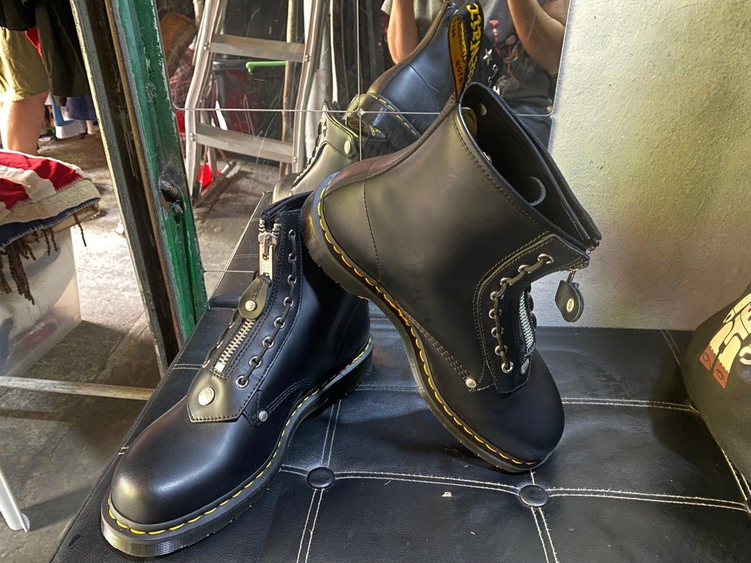 ORIGINAL Dr Martens 1460 X SCHOTT NYC UK12 Men s Fashion Footwear Boots on Carousell