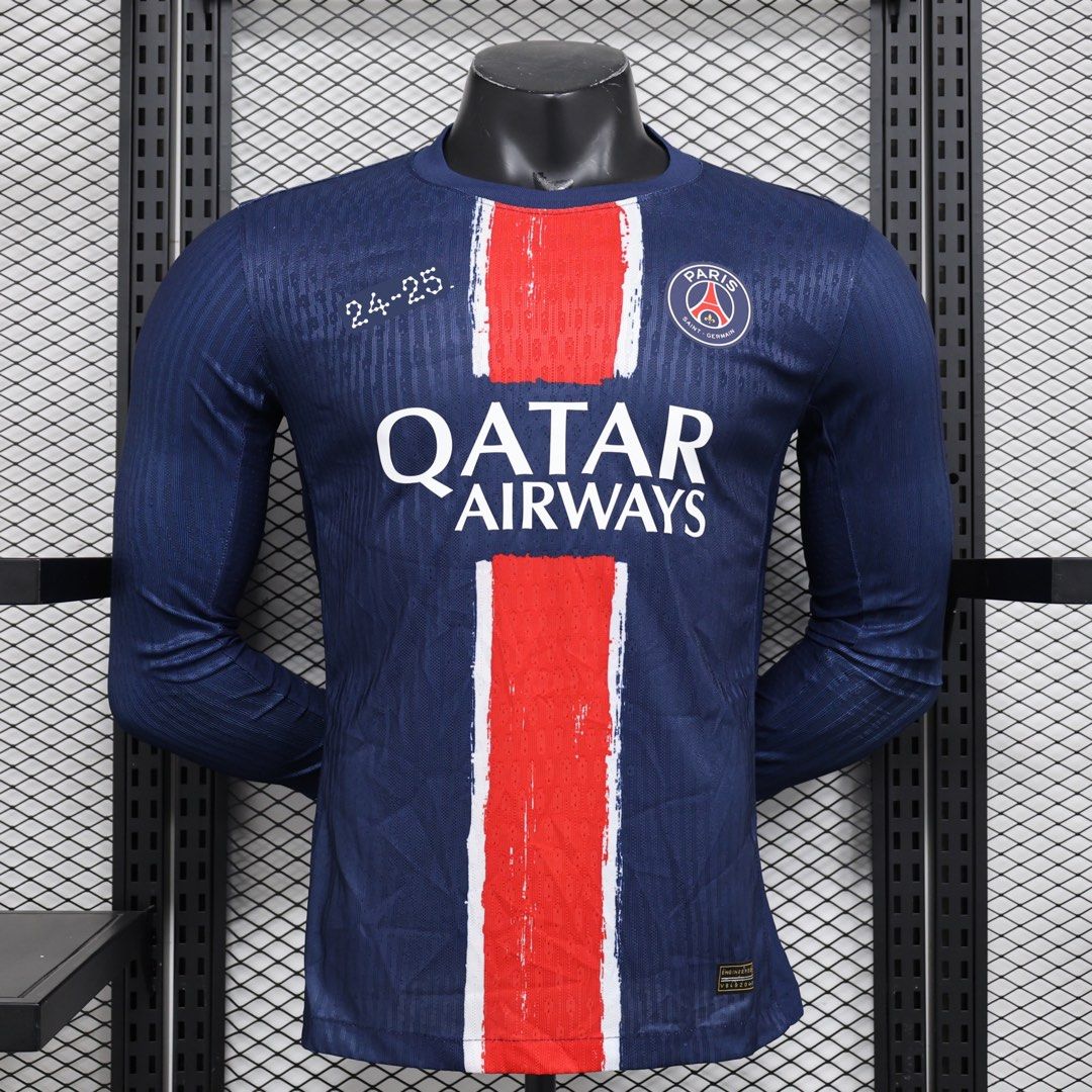 Football Jerseys Psg Jersey Long Sleeve PSG Player Version Jersey