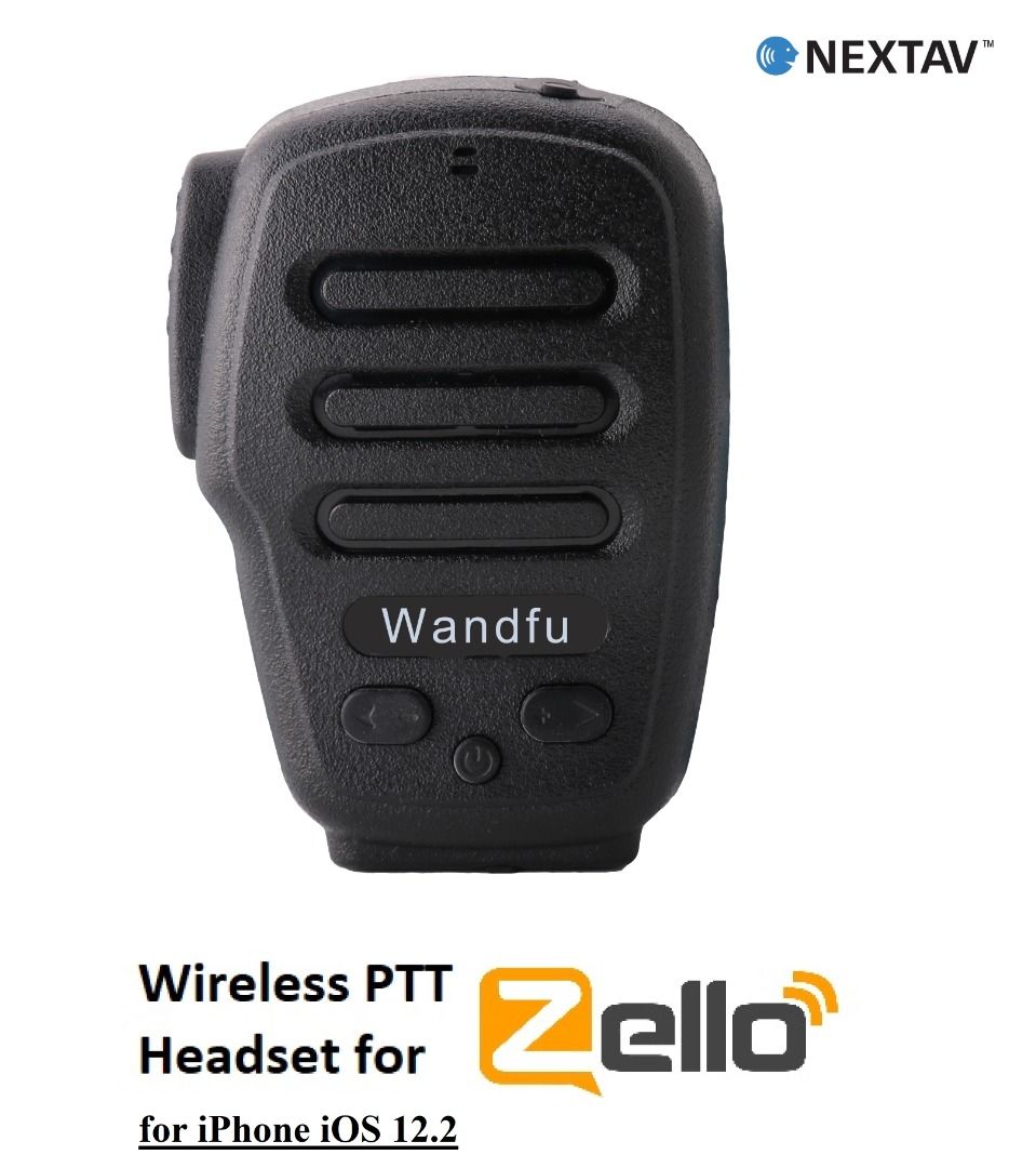 藍牙手咪PTT適用於Zello Android 無線藍牙PTT按掣適用於Zello App 適用於Android手機Bluetooth Zello  PTT Speaker/Mic for Android, 手提電話, 對講機- Carousell