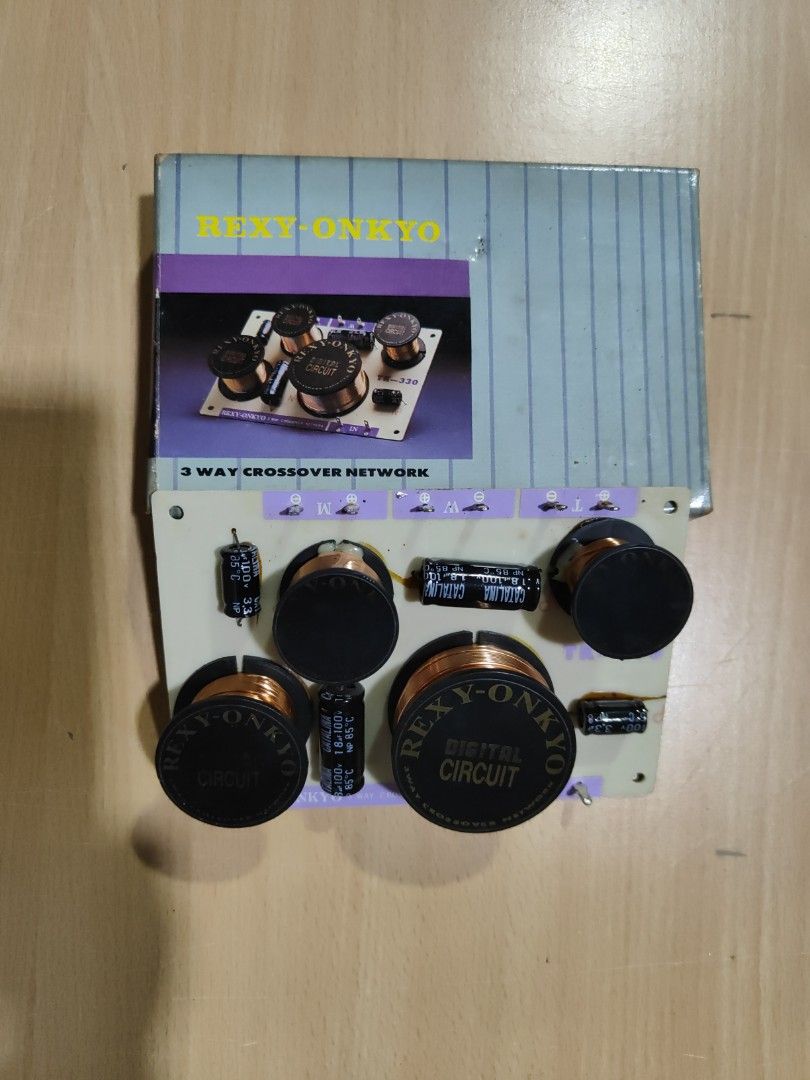 Rexy-Onkyo 3Way Crossover Network, Audio, Soundbars, Speakers