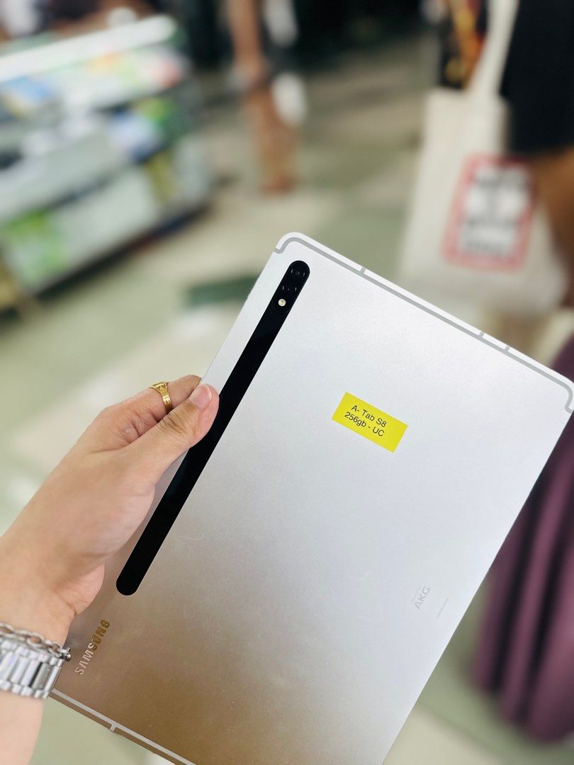 Samsung tab s8 5G 8/256GB OPENLINE NO ISSUES NTC (Category: Samsung) located in Pasig City. Submitted by najihahtelecomshop2018 (Listing ID 1324728912, Image 2). Description: 🔸WE BUY AND SELL ANY KINDS OF GADGETS ( Pass sa Old Model ) 🔸 OPEN FOR SWAP/SELLING: (INSTALLMENT THRU CREDITCARD/GGIVES/SPAYLATER) ‼️TAKENOTE: PASS SA MGA SCAMMERS | THIRD PARTY )‼️ Quick Specs: ⤵️ (ONHAND) Samsung tab s8 5G 8/256GB OPENLINE NO HIDDEN ISSUES NO HISTORY OF