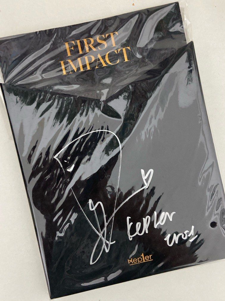 SIGNED: KEP1ER - FIRST IMPACT DAYEON SIGNED (Category: K-Wave Merchandise) located in Angono. Submitted by wenjoyluvr (Listing ID 1324733509, Image 1). Description: .