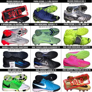 Soccer Shoes Football Cleats Men s Fashion Footwear Sneakers on Carousell