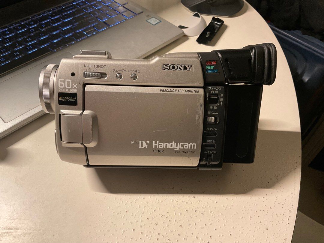動作OK】ナイトショットOK SONY Handycam DCR-TRV9 よろし