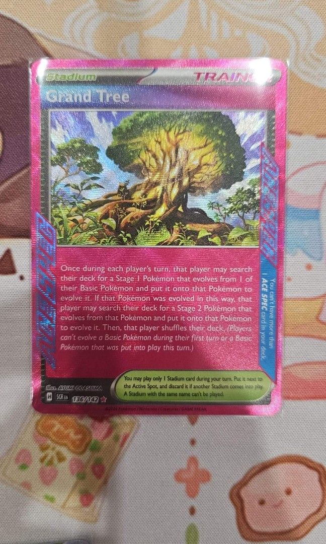 grand tree pokemon card value - /142 Stellar Crown ACE SPEC Grand Tree - SV07: Stellar