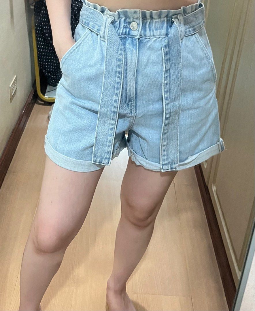 Stradivarius paper bag jeans top