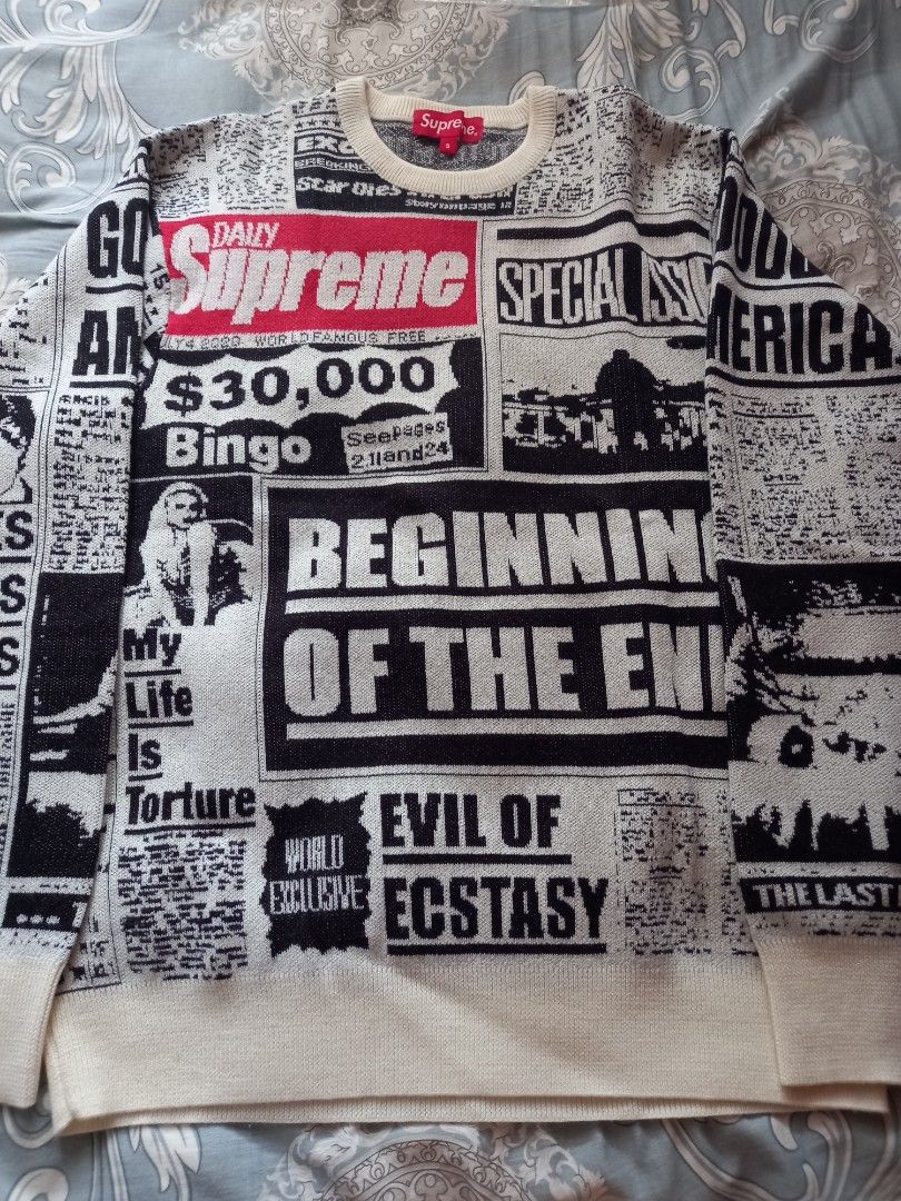 supreme_newsprint_sweater_whit