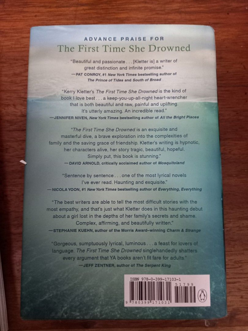 The First Time She Drowned...Kerry Kleeter, Hobbies & Toys, Books