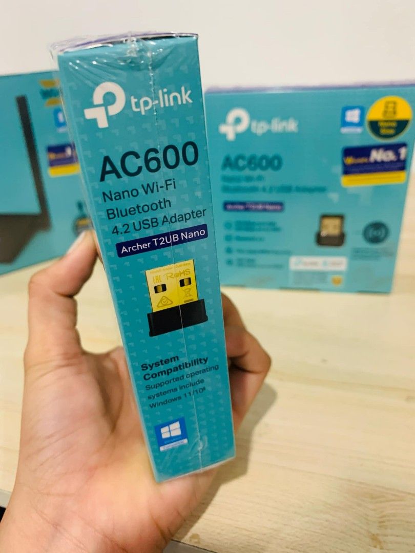 TP-Link Archer T2UB Nano WiFi & Bluetooth 4.2 USB Adapter (Category: Networking) located in Makati City. Submitted by slaccessoriesshop (Listing ID 1324621533, Image 3). Description: TP-Link Archer T2UB Nano WiFi & Bluetooth 4.2 USB Adapter ✅ ORDER NOW ‼️ ✅ SAME DAY DELIVERY ✅ We issue SALES INVOICE & Warranty Receipt ✅ We Accept BULK ORDERS ✅ ORIGINAL / BRAND NEW/ SEALED ✅ 7 days replacement for factory defect with 1 year warranty ✅ With TECH SU