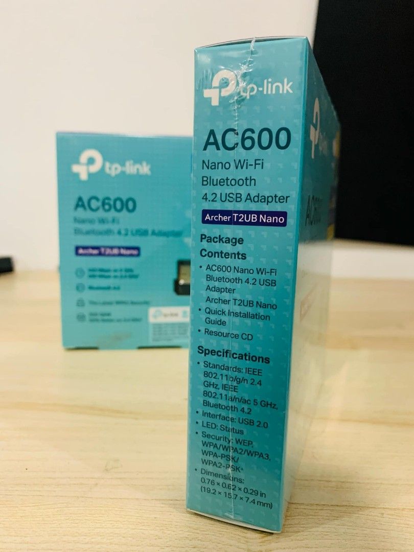 TP-Link Archer T2UB Nano WiFi & Bluetooth 4.2 USB Adapter (Category: Networking) located in Makati City. Submitted by slaccessoriesshop (Listing ID 1324621533, Image 2). Description: TP-Link Archer T2UB Nano WiFi & Bluetooth 4.2 USB Adapter ✅ ORDER NOW ‼️ ✅ SAME DAY DELIVERY ✅ We issue SALES INVOICE & Warranty Receipt ✅ We Accept BULK ORDERS ✅ ORIGINAL / BRAND NEW/ SEALED ✅ 7 days replacement for factory defect with 1 year warranty ✅ With TECH SU