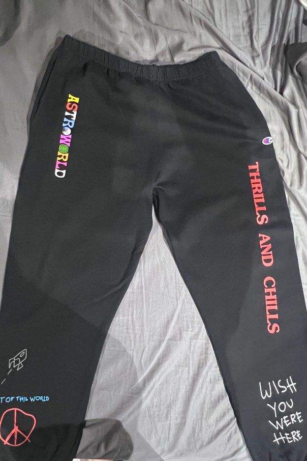 Astroworld champion sweatpants hotsell