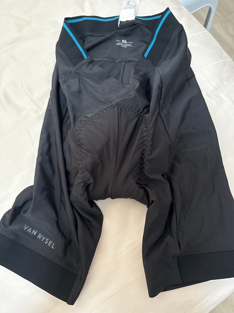 Van Rysel Cycling shorts bib nego Men s Fashion Activewear on Carousell