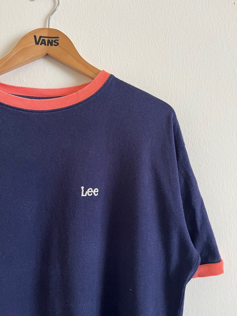 Lee Ringer Tee Vintage Lee Ringer, Men's Fashion, Tops & Sets, Tshirts & Polo Shirts ...