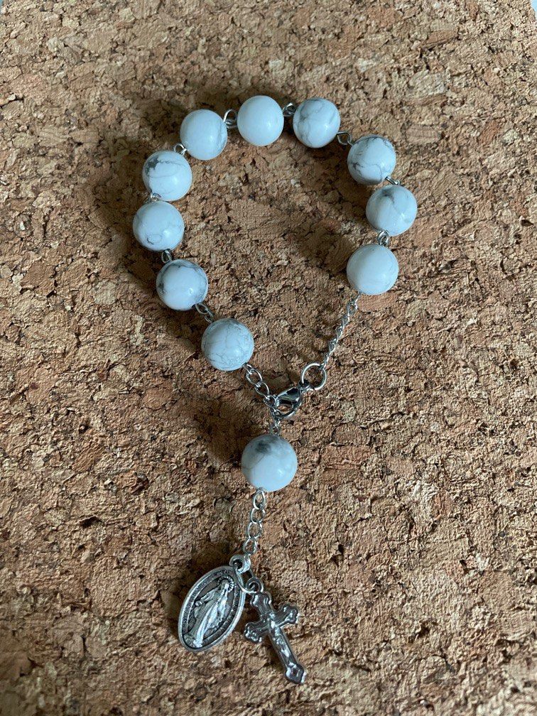 Catholic prayer beads bracelet cheap