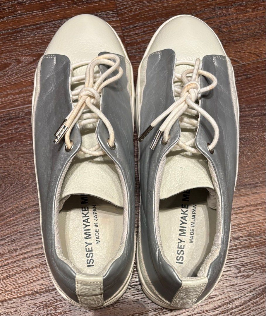 White Silver Issey Miyake Men 40 shoes