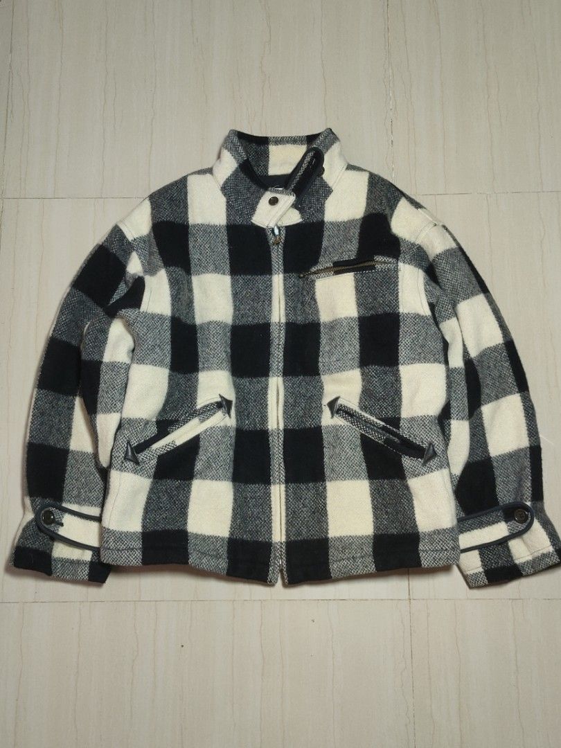 Wool Army Navy Jacket by Scene (Category: Coats, Jackets and Outerwear) located in Digos. Submitted by square_root (Listing ID 1324735810, Image 1). Description: Wool Army Navy Jacket by Scene L - 24 W - 24 700 + sf thru JNT payment via gcash.