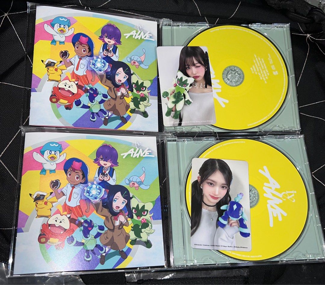 WTS LFB instocks ive alive limited pokemon cd album with pc