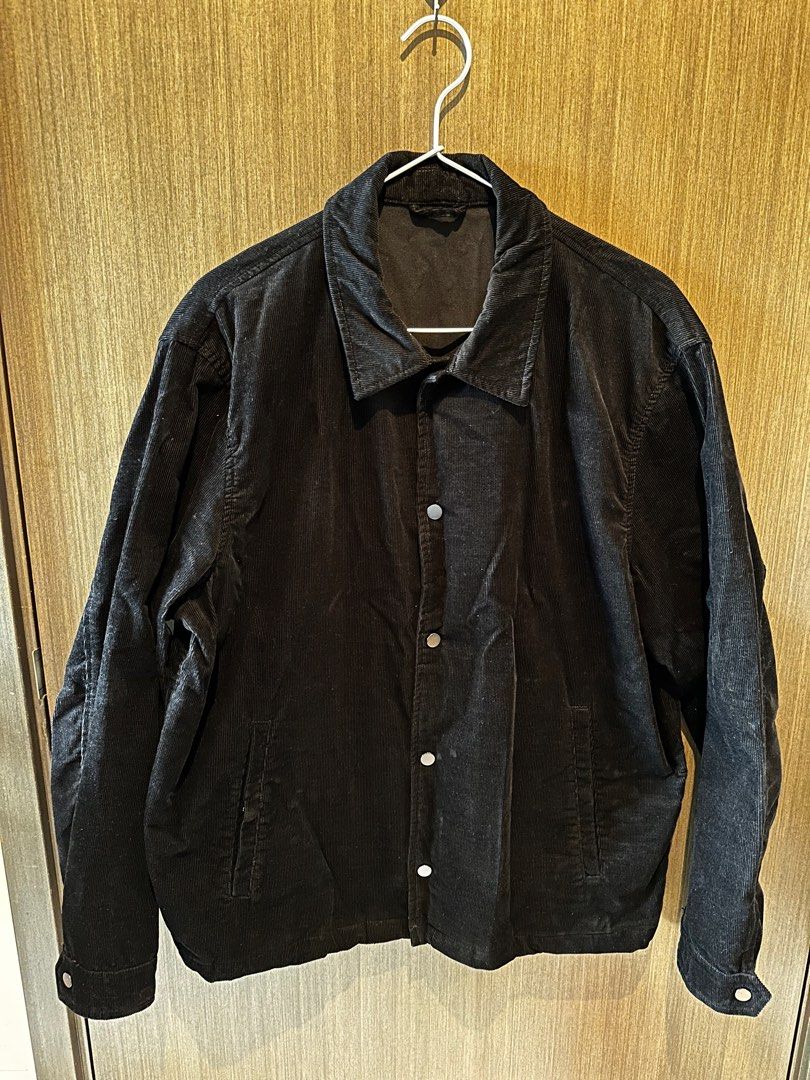 Zara Corduroy Coach Jacket