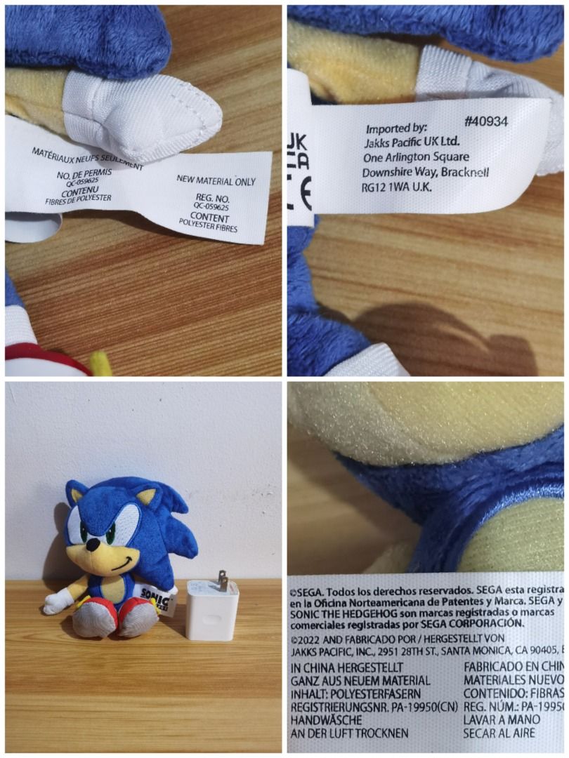 2022 Jakks Pacific - Sonic the Hedgehog Plush (Category: Plushies & Soft Toys) located in Taguig. Submitted by kalabasza (Listing ID 1344760442, Image 3). Description: 📌 This is a preloved item. Please manage your expectation. 📌 Actual item posted. 📌 Item is in good condition. 📌 Product Color may slightly vary due to Photographic Lighting. 📌 Location: Taguig 📌 MOP: GCash. Payment first before ship. 📌 MOD: LBC, J&T, GoGo or Lalamove. 📌 DF/
