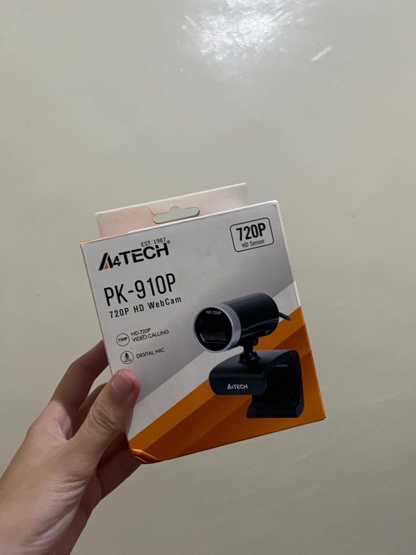 A4Tech PK-910P (Category: Webcams) located in Manila. Submitted by booknmortar (Listing ID 1344915088, Image 1). Description: Location: SM North or SM Megamall Lalamove/Grab/JNT/any delivery app.