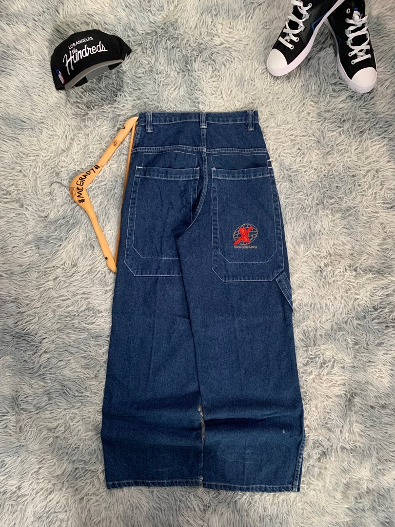 Baggy pants big pocket, Men's Fashion, Bottoms, Jeans on Carousell