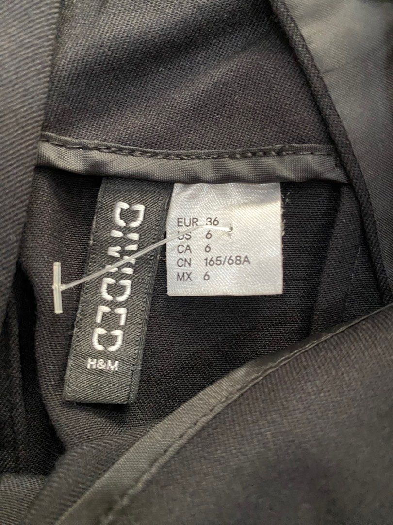 Brand New H&M Jumpshorts (Category: Jumpsuits) located in Quezon City. Submitted by lochness__ (Listing ID 1344780260, Image 3). Description: Selling low for faster disposal!! Authentic, Brand new without tags (never worn) H&M black jumpshorts. Size EU36, US 6 very very nice in actual (pics from internet for reference when worn) SF: lalamove, j&t c/o buyer MOP: BDO, Gcash.