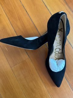 Brand New! 全新Sam Eldeman經典黑色高跟鞋 US7.564200586680449110