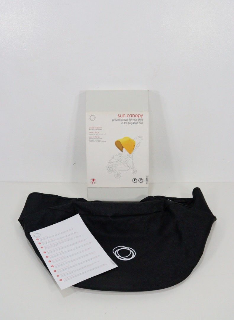 Bugaboo Bee Sun Canopy (Category: Strollers) located in Valenzuela. Submitted by jgalano1 (Listing ID 1344880868, Image 2). Description: Bugaboo Bee Sun Canopy Unused, comes with box Box slightly damaged Valenzuela City FB Page: JG ALANO Online Shop.