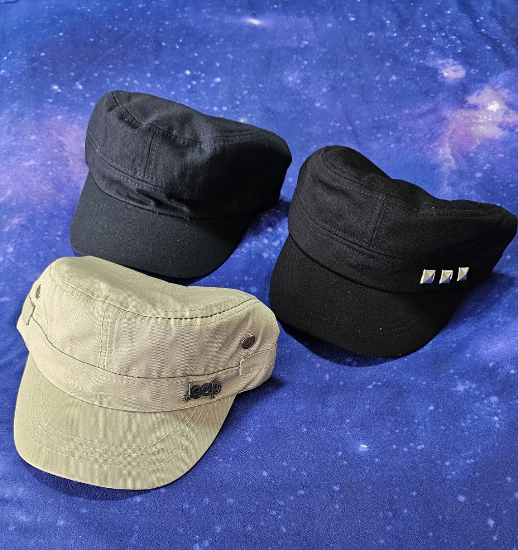 Caps (Category: Caps & Hats) located in Singapore. Submitted by flywit (Listing ID 1344822320, Image 1). Description: $5 each $12 for all.