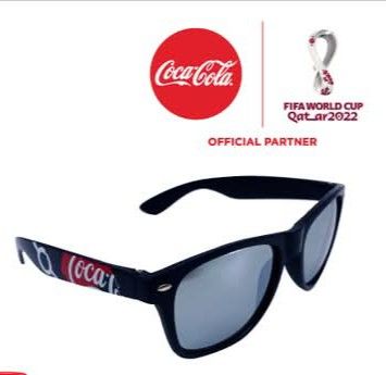 Bonnet Coca-Cola Officiel Partenaire Coupe Du Monde Qatar 2022 - Taille Unique, Beige - Neuf Sans étiquettes