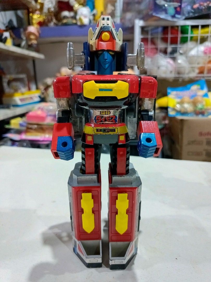 Daimos DX (Category: Figurines & Statues) located in Bocaue. Submitted by ryu.collectibles (Listing ID 1344903553, Image 2). Description: prices are firm 1st daimos - 12,000 3d printed fist/ yellow parts, recast ears and red side door. Repaired legs but not noticeable 2nd daimos - 17,000 3d printed fist and red side door, others are all original 3rd daimos 20,000 3d printed fist, others are all original.