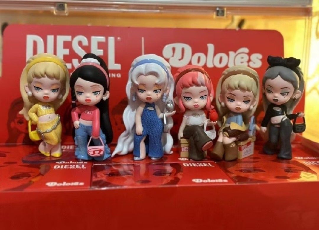 Diesel Dolores (Category: Storybooks) located in Taguig. Submitted by stryan (Listing ID 1344808064, Image 1). Description: If Random 1450 each For sure design (unboxed) 1650 each Brand new COD LBC JNT.
