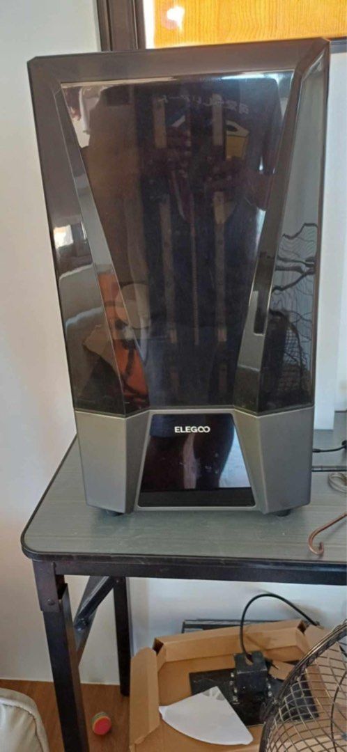 Elegoo Saturn 3 resin printer (Category: Printers, Scanners & Copiers) located in Mandaluyong City. Submitted by toyheist (Listing ID 1344893687, Image 1). Description: HELPING A FRIEND! Almost Brandnew bought for 34K Selling for 25k only with Resins, Issue lang bili New Vat tank. 3100 lang sa shoppee. Model Elegoo ultra saturn 3. Laguna location.