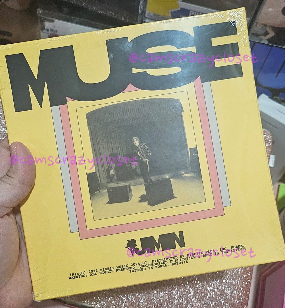Jimin - MUSE Album Serenade Version (sealed) (Category: CDs & DVDs) located in Antipolo. Submitted by camsiedoodledoo (Listing ID 1344922949, Image 1). Description: Details: • album was brought at a higher price at N. CAT • sealed (never opened) • comes with POB (MUSE popsocket).