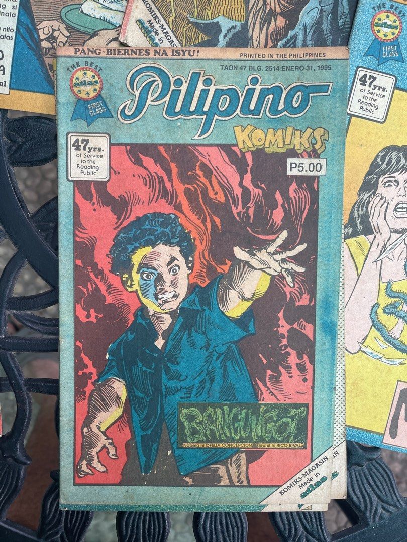 Komiks Set 7 (Category: Comics & Manga) located in Quezon City. Submitted by kulturang_pilipino (Listing ID 1344763190, Image 3). Description: Shipping c/o buyer.