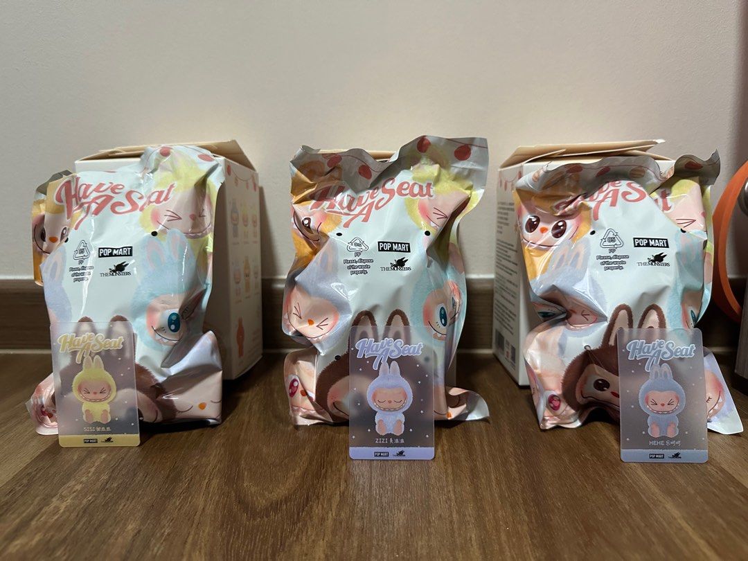 A*m様 Labubu Have a seat ZIZI/SISI/HEHE Pop Mart Labubu The Monsters Have a Seat ZIZI Vinyl Plush - US