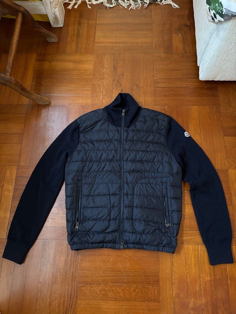 Moncler wool jacket discount