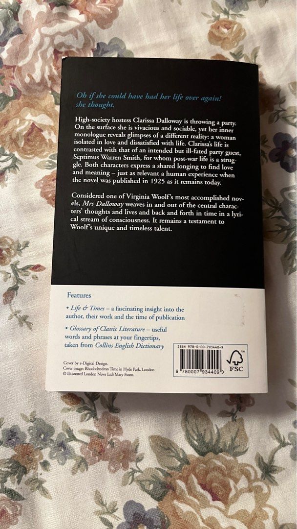Mrs dalloway by virginia woolf (Category: Storybooks) located in Quezon City. Submitted by actuallyorange (Listing ID 1344848117, Image 2). Description: - never read - bought at fully booked.