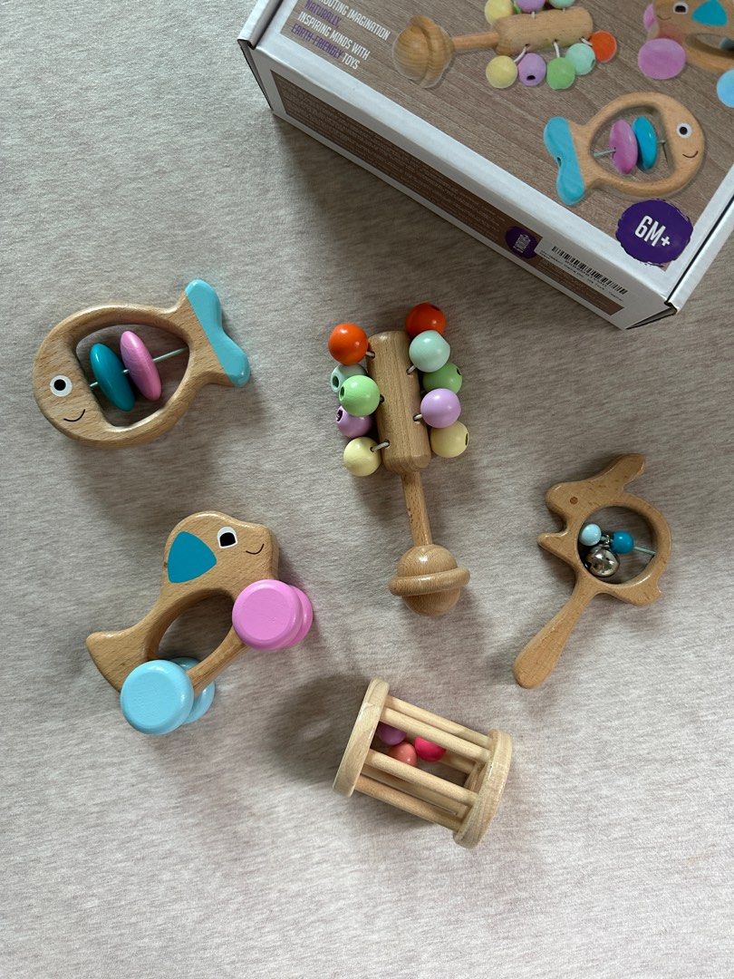 Montessori wooden toys best sale