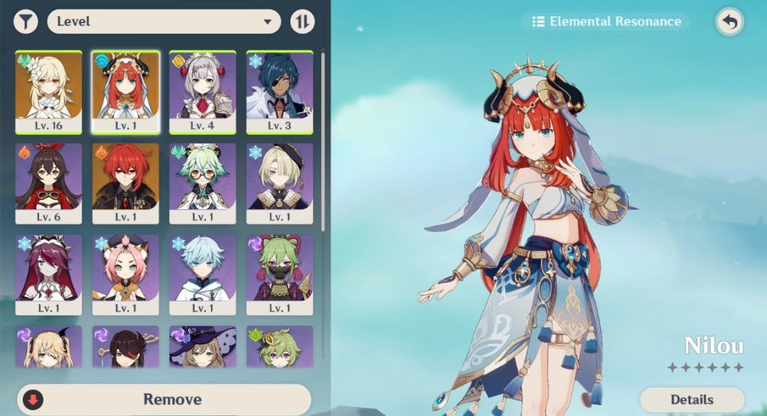 Nilou Sig AR7 Starter Genshin Impact (Category: Others) located in Caloocan City. Submitted by rurugenshin (Listing ID 1344884972, Image 2). Description: Check my profile for more accounts! *Nilou And Signature Weapon - Key of Khaj-Nisut Other 5 star weapons: *Everlasting Moonglow * Primojade Spear AR7 Unset Email - Unset Birthday Asia Server SAFE: First Owner - Manually Rolled Account Not Abyss Hacked 500 php Payment using gcash. Review after tr