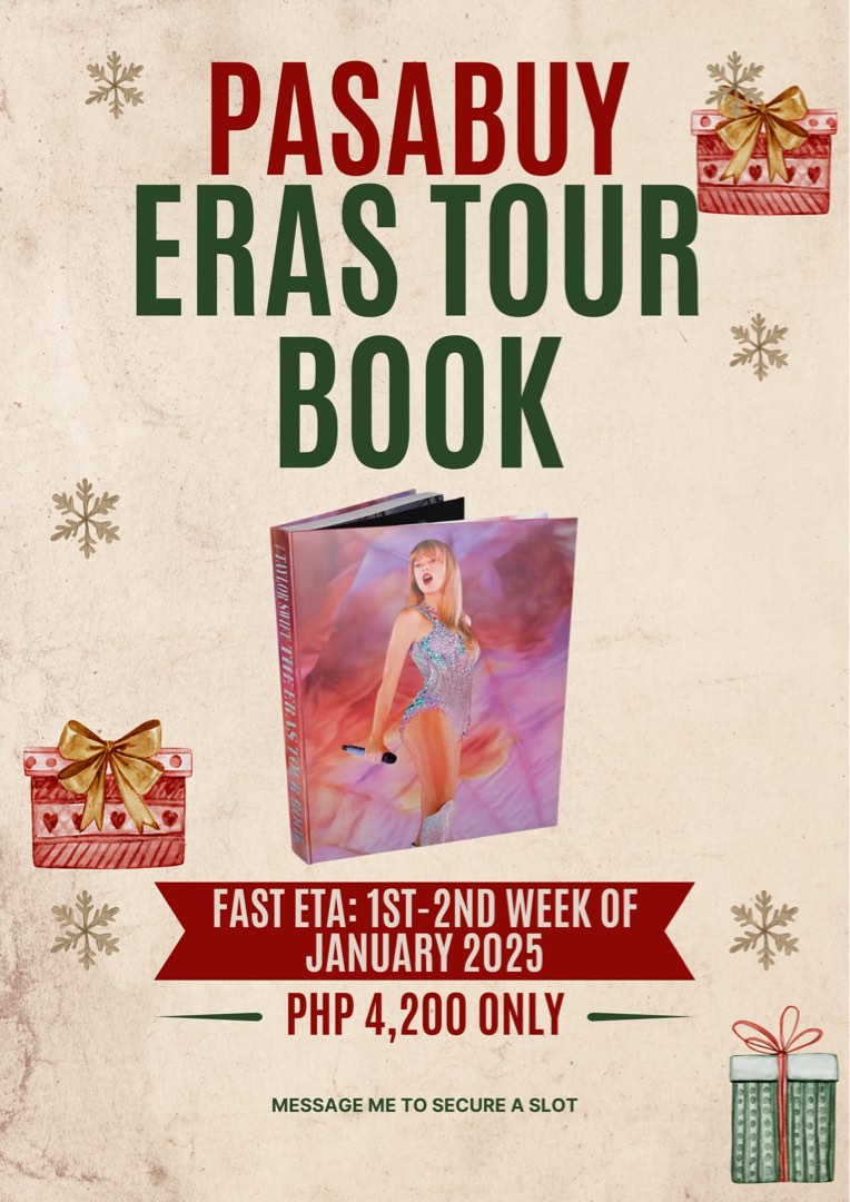 [ONHAND] Taylor Swift The Eras Tour Book, Hobbies & Toys, Books