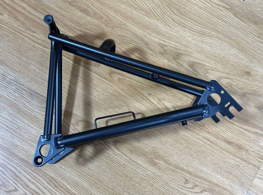 Original Brompton titanium rear triangle frame with new paint, Sports ...