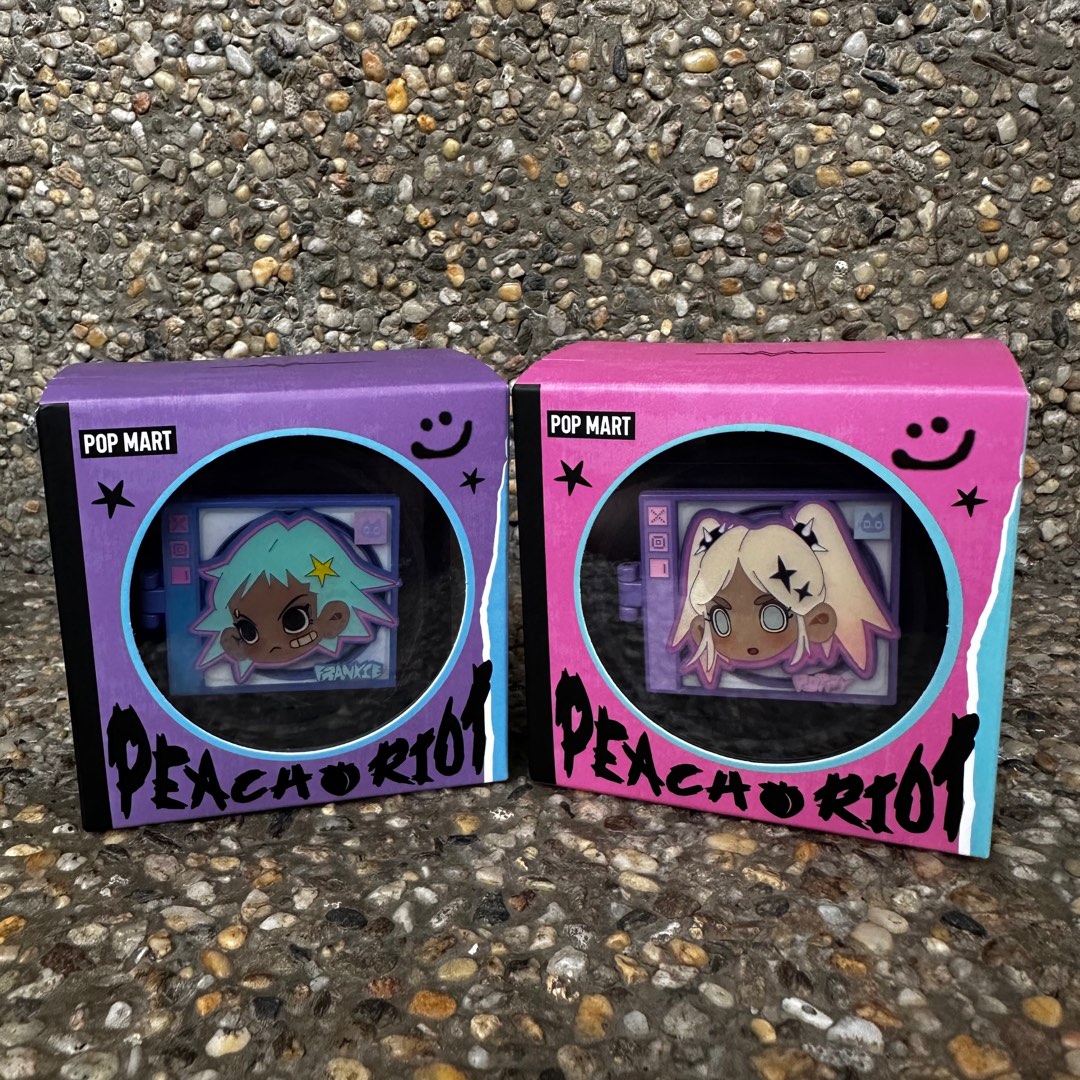 Peach riot pin, Hobbies & Toys, Toys & Games on Carousell