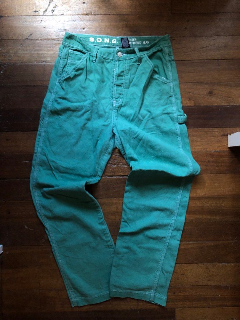 Reverse Stitch carpenter pants (Category: Jeans) located in Los Banos. Submitted by lootmeup (Listing ID 1344768054, Image 1). Description: Reverse Stitch carpenter pants Size: W:30 L:41.5 LO:9 Mine P350.