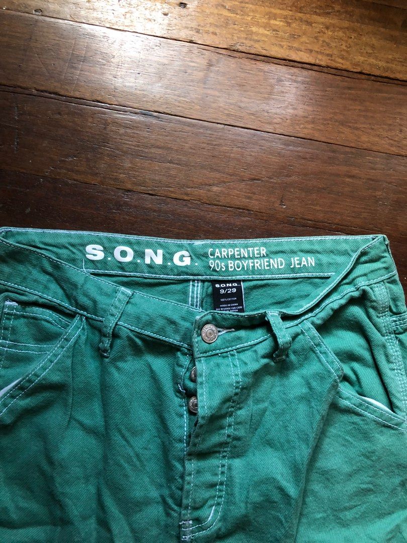 Reverse Stitch carpenter pants (Category: Jeans) located in Los Banos. Submitted by lootmeup (Listing ID 1344768054, Image 3). Description: Reverse Stitch carpenter pants Size: W:30 L:41.5 LO:9 Mine P350.