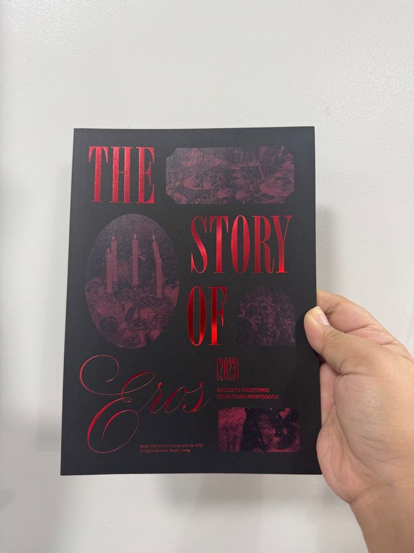 Seventeen Season's Greeting 2023 The Story of Eros Photobook, Hobbies