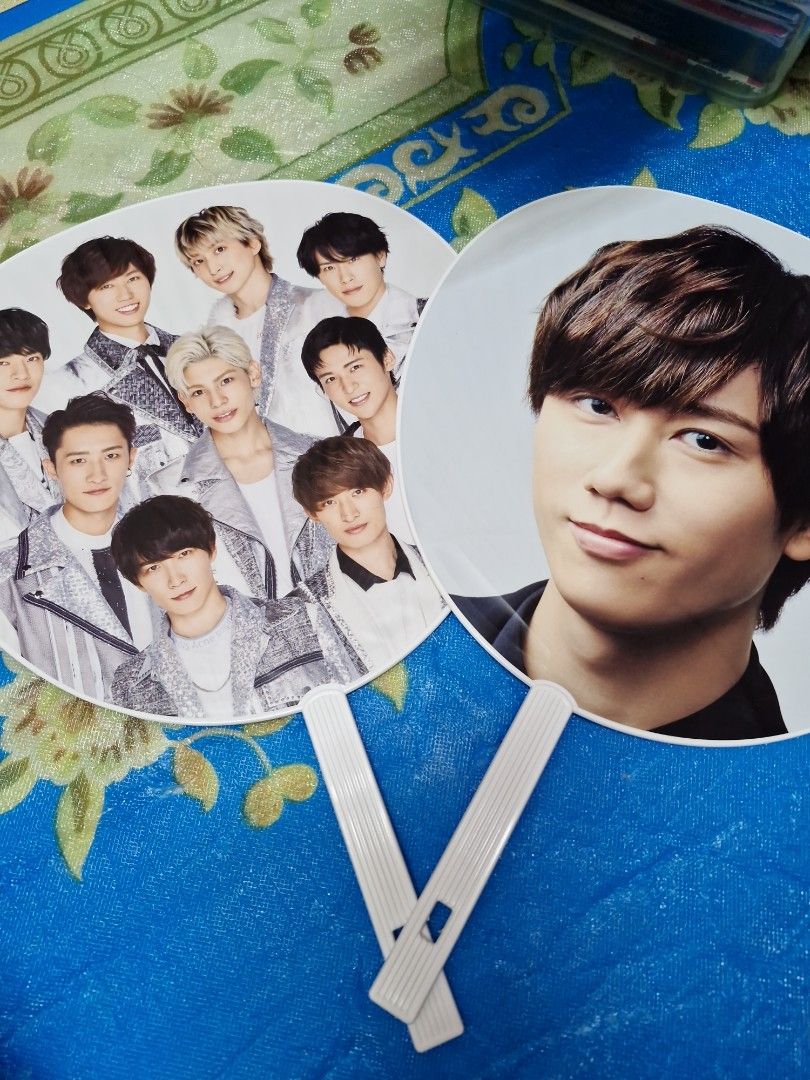 Snow Man Uchiwa and Abe Ryohei, Hobbies & Toys, Collectibles ...