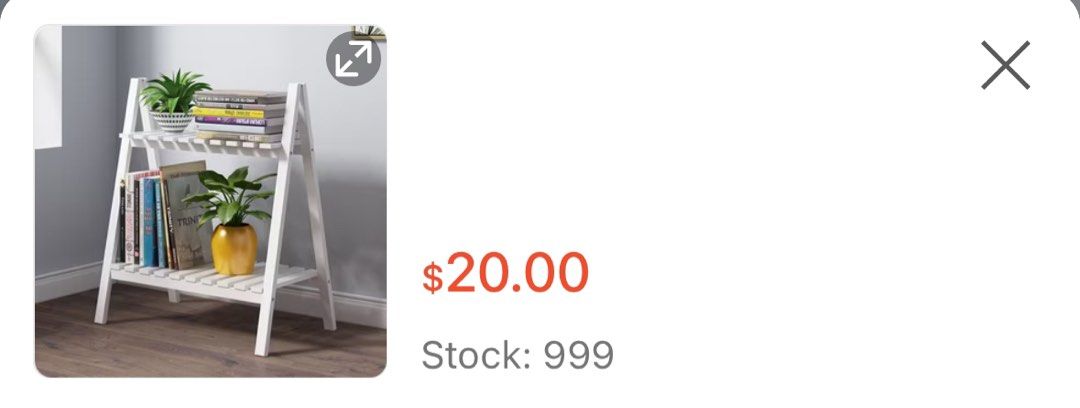 Solid Wood Multi-function Bookshelf (Category: Shelves, Cabinets & Racks) located in Singapore. Submitted by nuramln (Listing ID 1344927882, Image 2). Description: Solid Wood Multi-function Bookshelf 📚🪴 Condition: brand new still in packaged box. Price: $15 (bought at $20) / self collect @ Jurong West St 41 or anywhere convenient! ✿ Thank you! ✿.