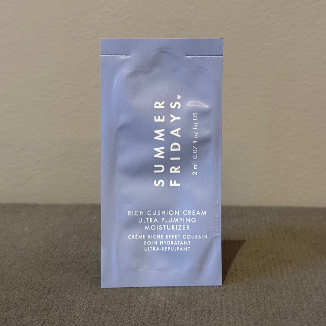 Summer Fridays Rich Cushion Cream Ultra Plumping Moisturizer (trial