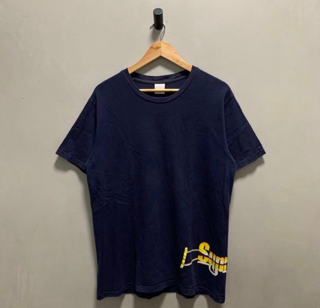 Supreme gold uzi tee